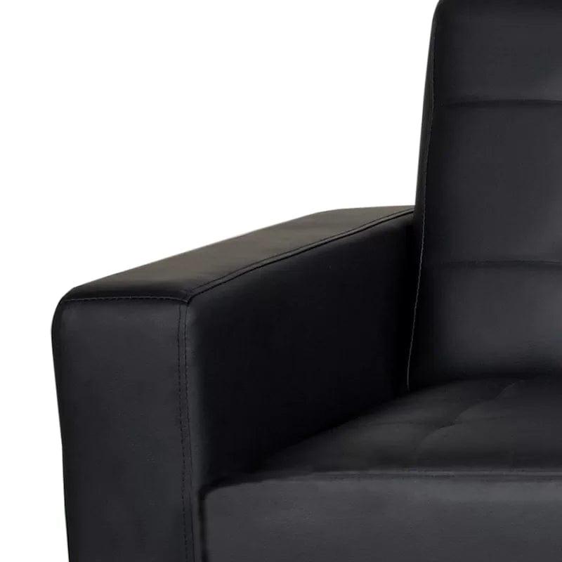 Duplantis Vegan Leather Corner Sofa - Ouch Cart 