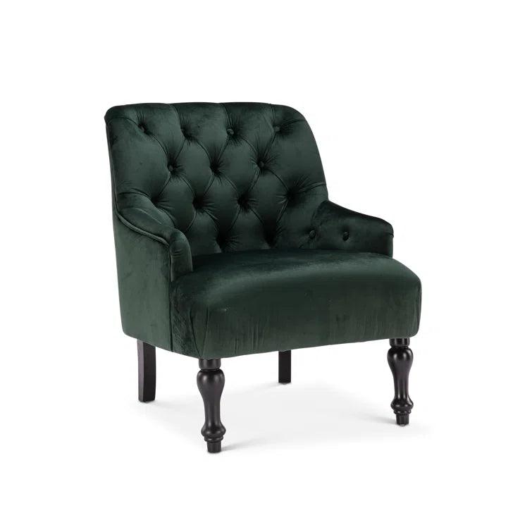 Edgeley Wide Tufted Armchair - Ouch Cart 