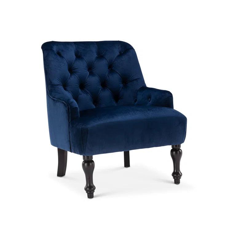 Edgeley Wide Tufted Armchair - Ouch Cart 