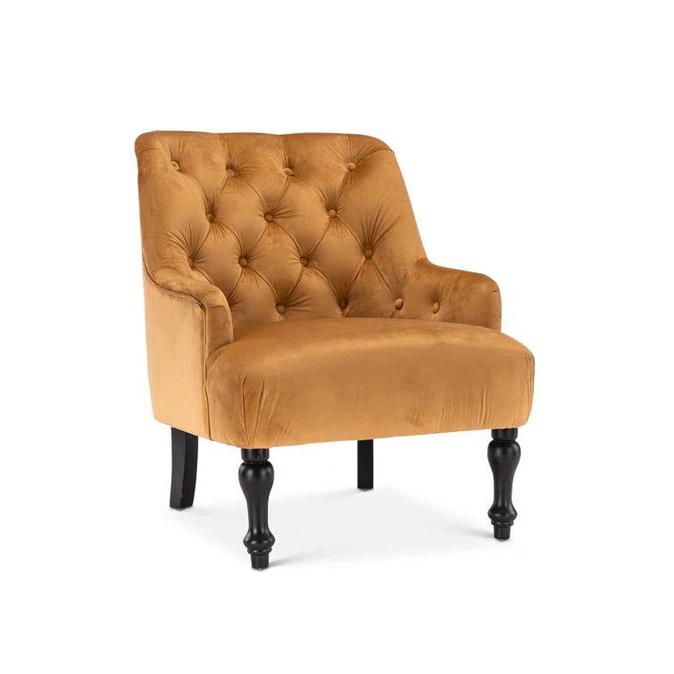 Edgeley Wide Tufted Armchair - Ouch Cart 