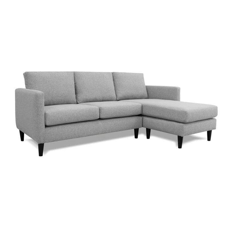 Ellinor 2 - Piece Upholstered Corner Sofa Chaise - Ouch Cart 