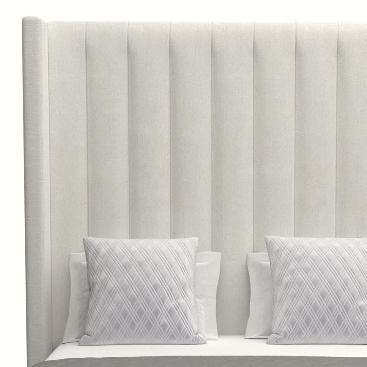 Esparto Upholstered Wingback Bed