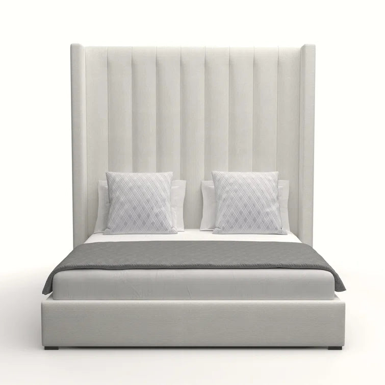 Esparto Upholstered Wingback Bed