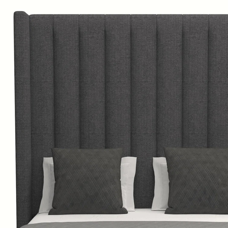 Esparto Upholstered Wingback Bed