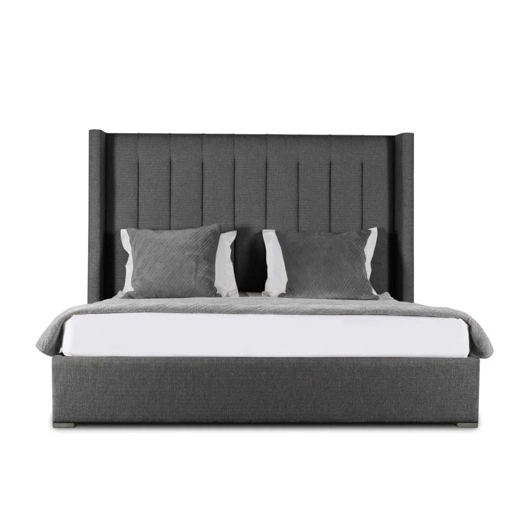 Esparto Upholstered Wingback Bed