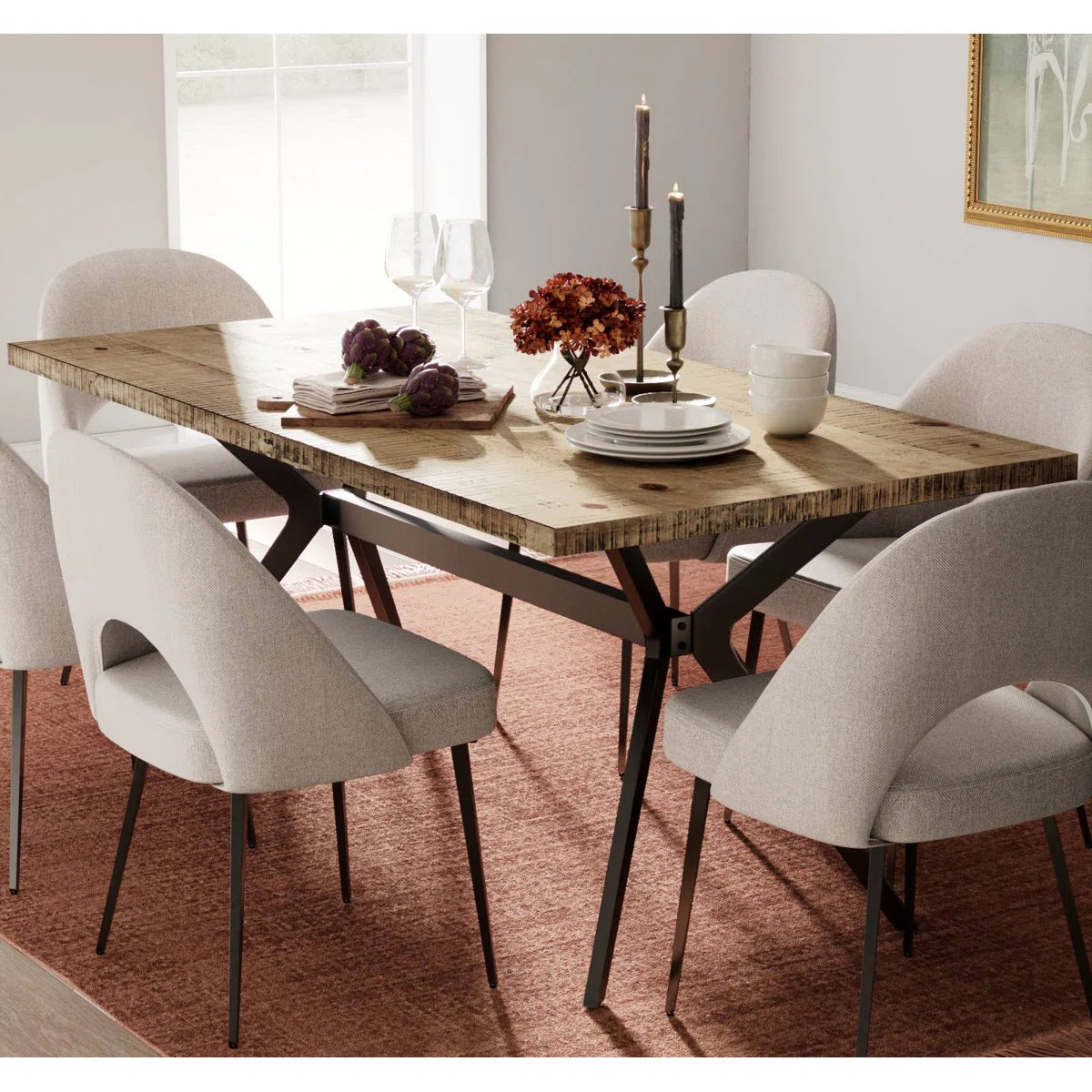 Etna 6 - Person Dining Set