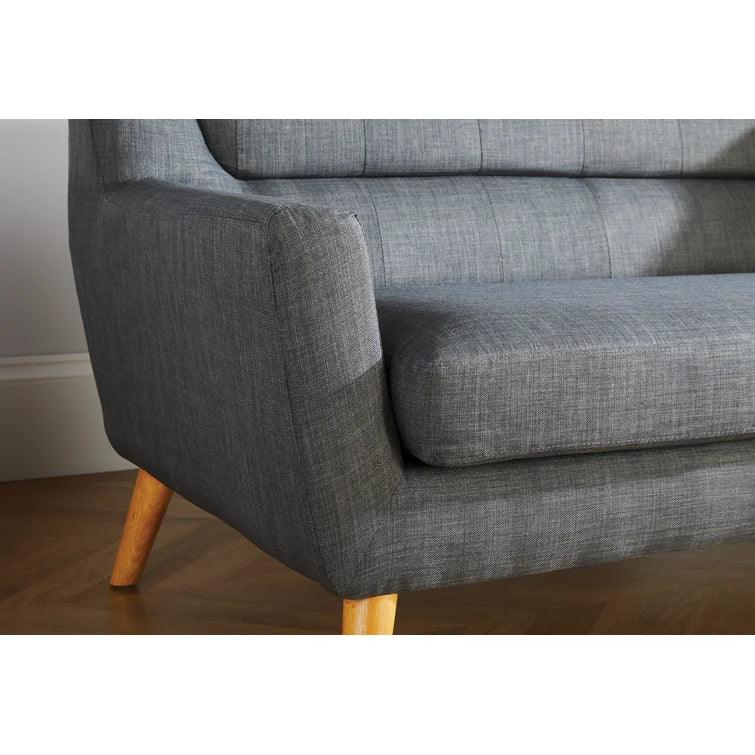 Farner Wide Tufted Velvet Armchair - Ouch Cart 