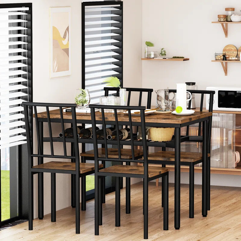 "5-Piece Dining Set: Stylish and Functional for Every Meal"