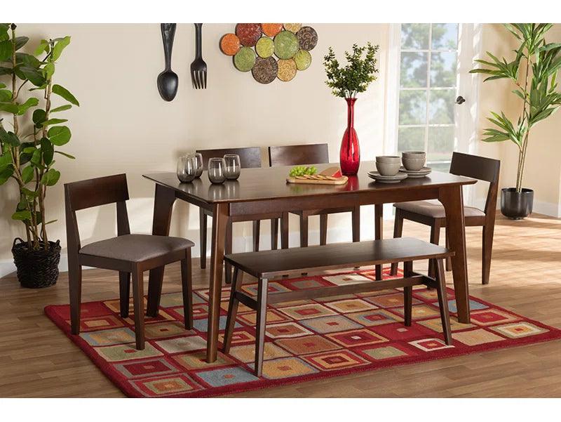 6 - Piece Dining Set - Ouch Cart 