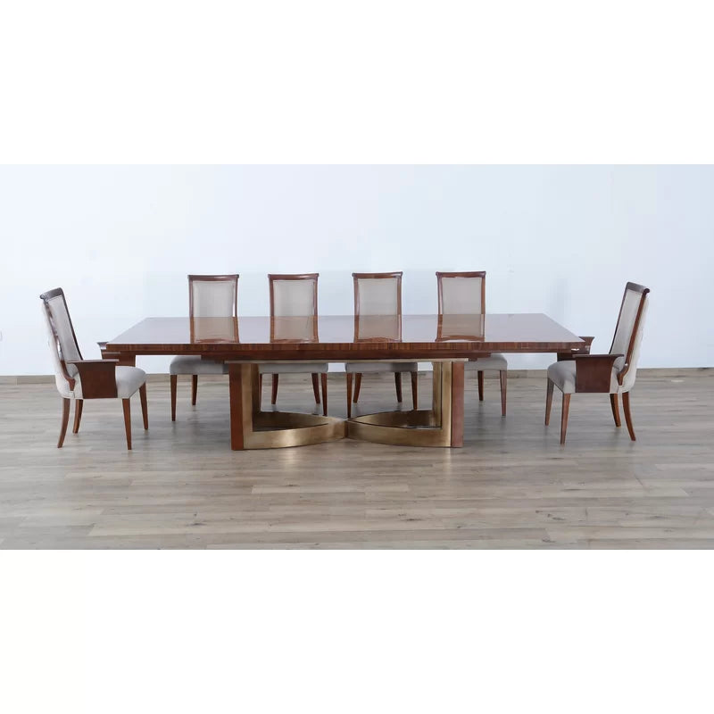 12 Seater Dining Set: Luxurious Rosewood Finish & Timeless Elegance