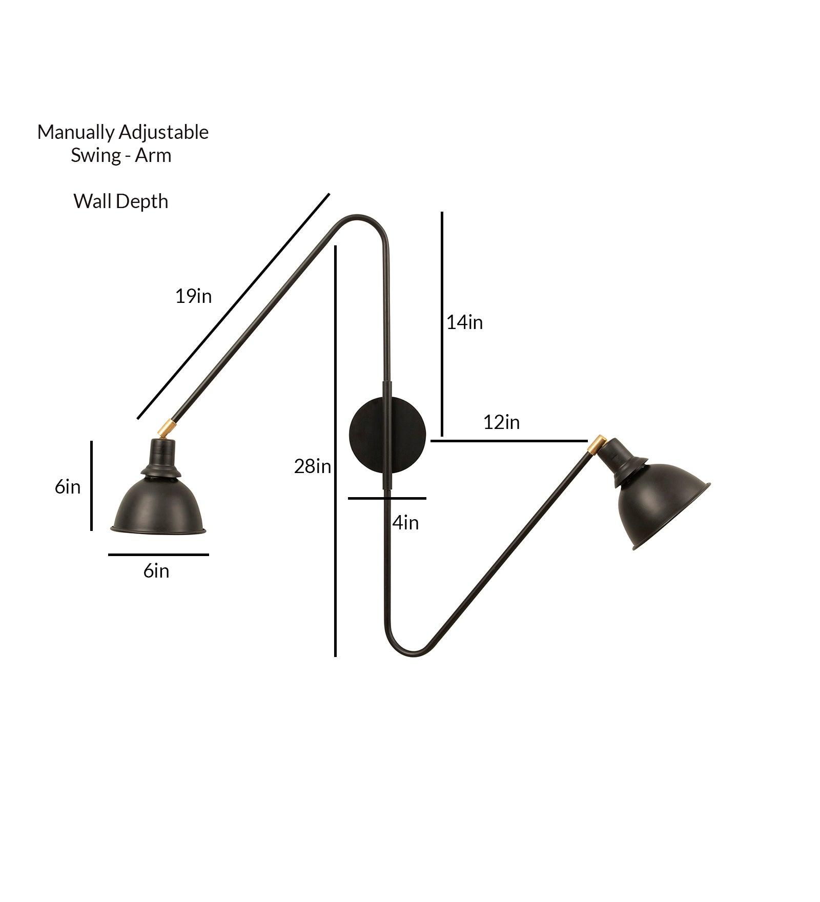 Nordic Dawn Spider Wall Sconce - Ouch Cart 