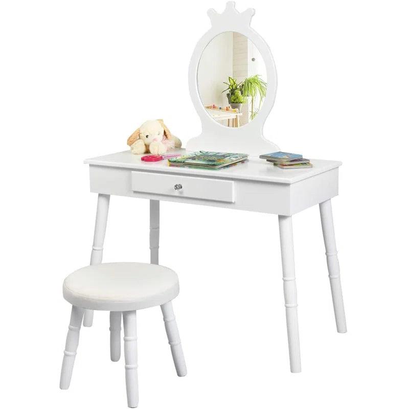 Ananya Dressing Table with Mirror - Ouch Cart 