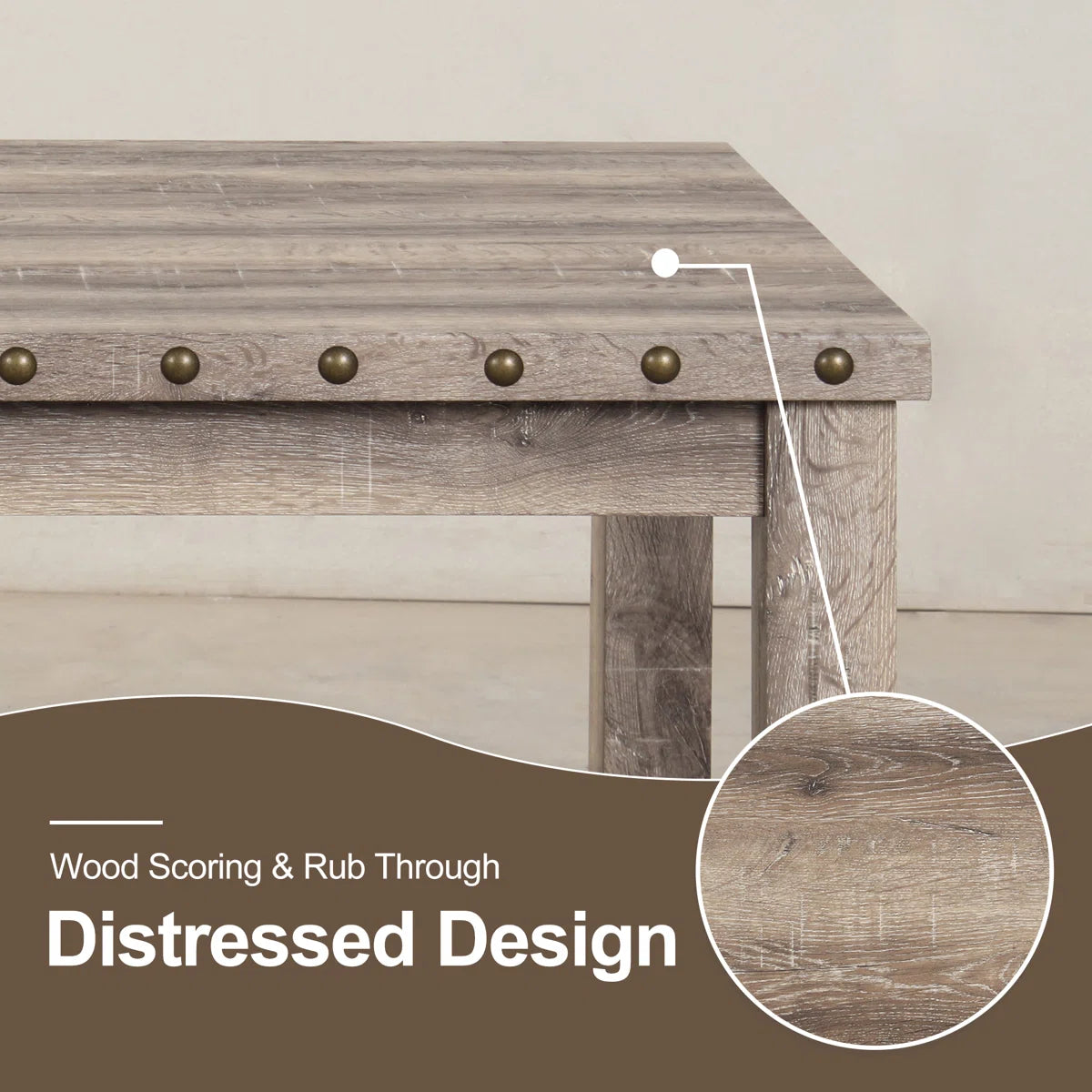 Fort Trinette 7 - Piece Dining Set