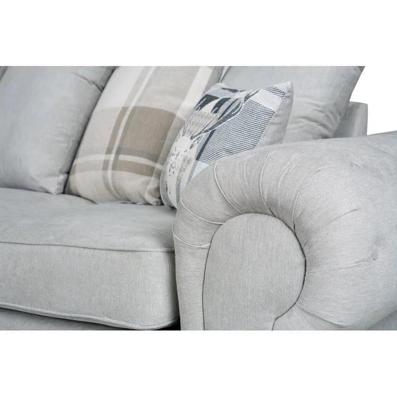Franciscan 3 - Piece Upholstered Corner Sofa - Ouch Cart 