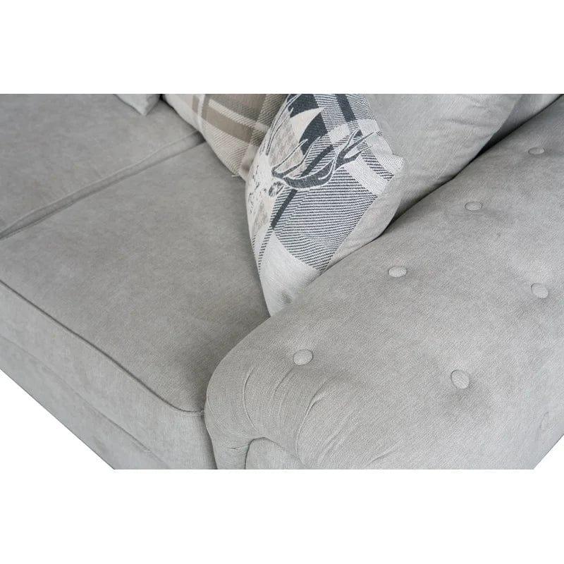 Franciscan 3 - Piece Upholstered Corner Sofa - Ouch Cart 