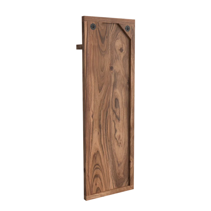Viveca  Solid Wood Wall 5 - Hook Wall Mounted Coat Rack