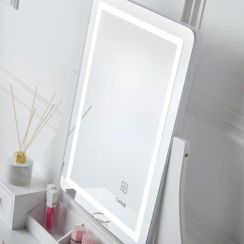 Sanvi Dressing Table with Mirror - Ouch Cart 