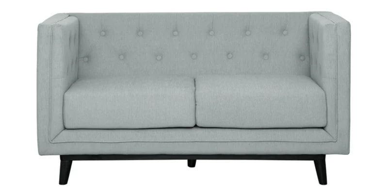 Fabric 2 Seater Sofa In Ash Grey Colour - Ouch Cart 