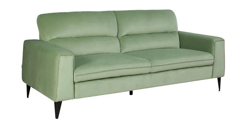 Velvet 3 Seater Sofa In Teal Green Colour - Ouch Cart 