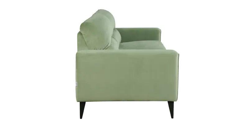 Velvet 3 Seater Sofa In Teal Green Colour - Ouch Cart 