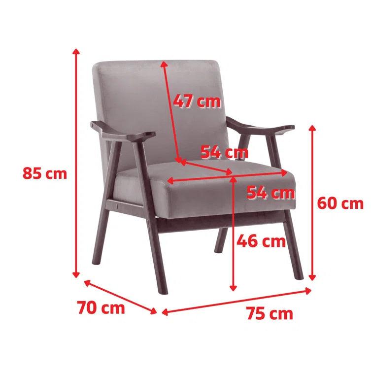 Gabar Wide Armchair - Ouch Cart 
