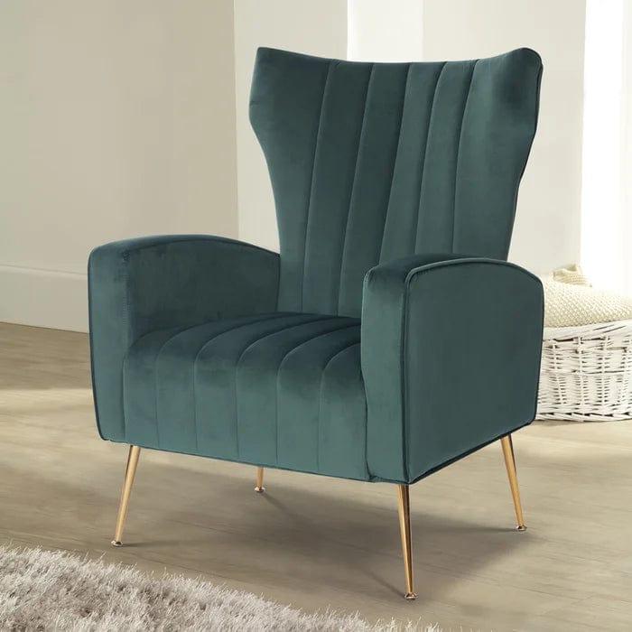 Geetika Upholstered Armchair - Ouch Cart 