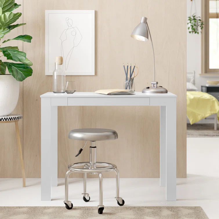 "Functional Elegance: Writing Desk with Drawer for Organized Productivity"