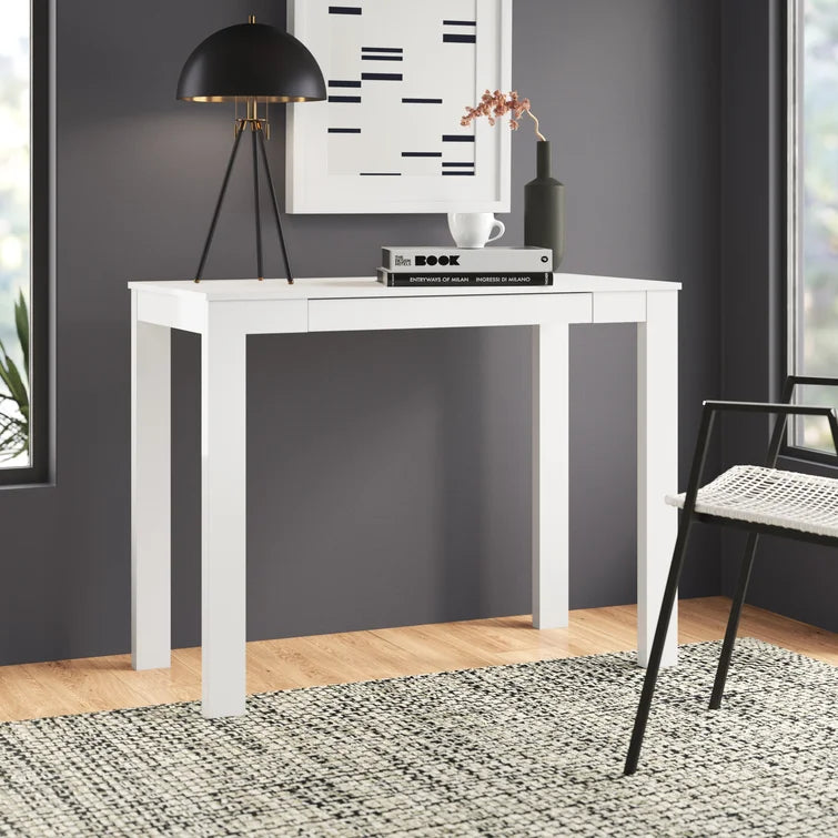 "Functional Elegance: Writing Desk with Drawer for Organized Productivity"