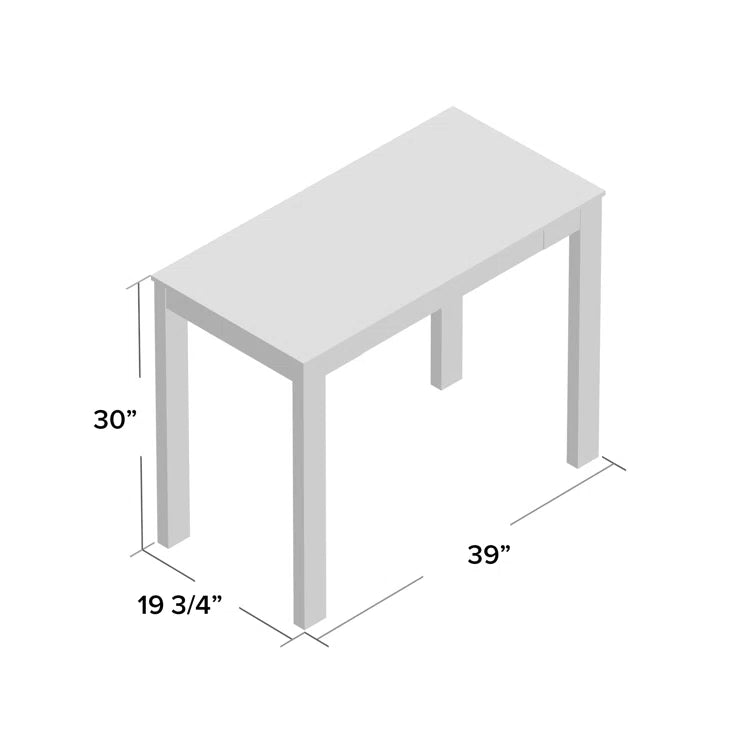 "Functional Elegance: Writing Desk with Drawer for Organized Productivity"