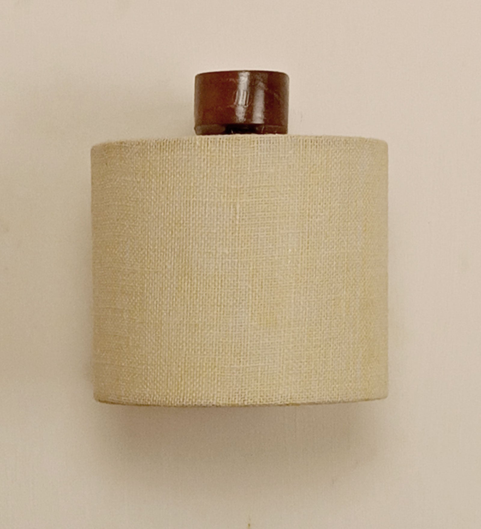 Gimli Brown Wooden Wall Light (BULB NOT INCLUDED)