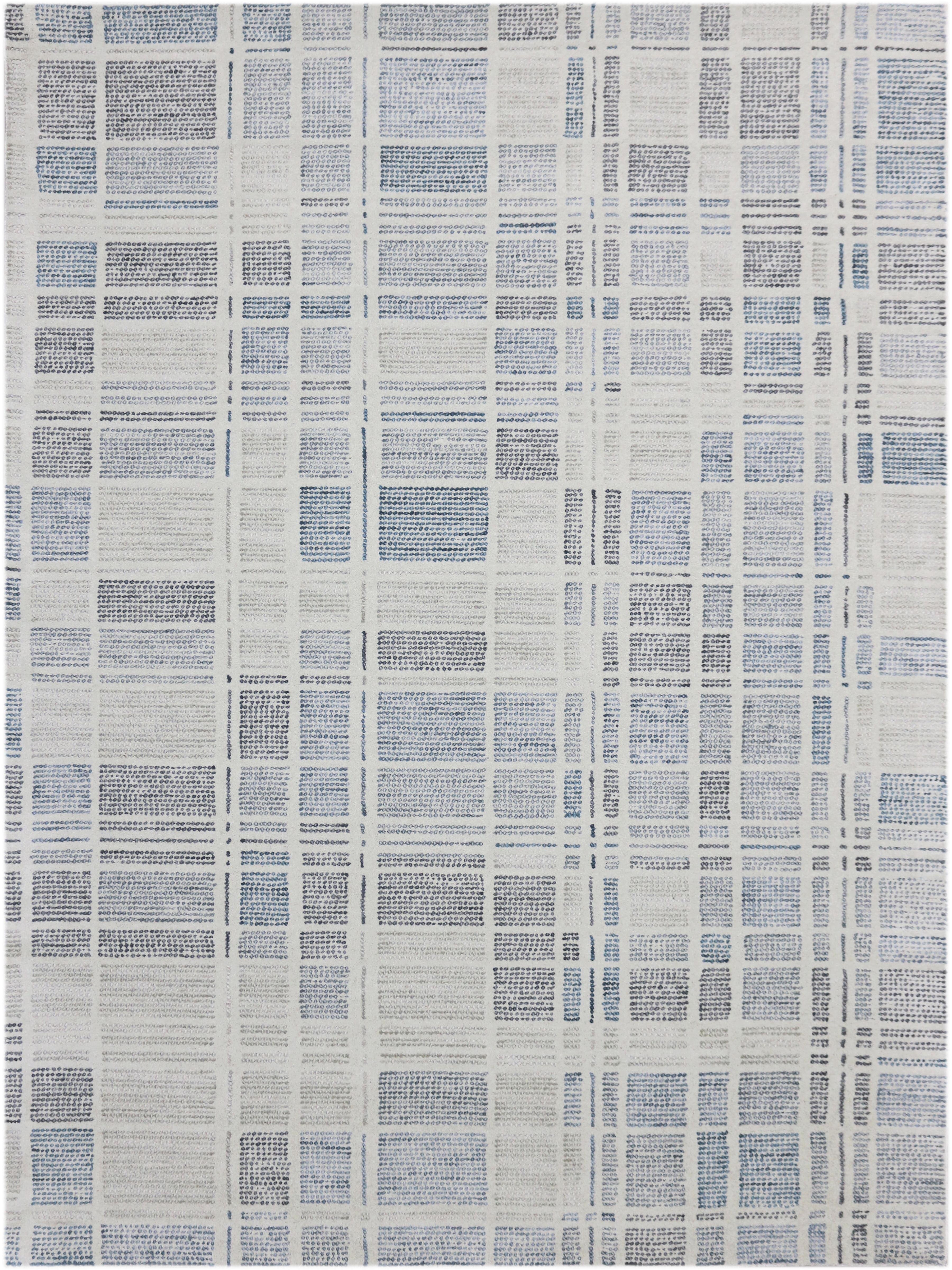 Pewter Wool Vector 5x8 Feet Hand-Tufted Carpet - Rug - Ouch Cart 
