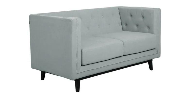 Fabric 2 Seater Sofa In Ash Grey Colour - Ouch Cart 