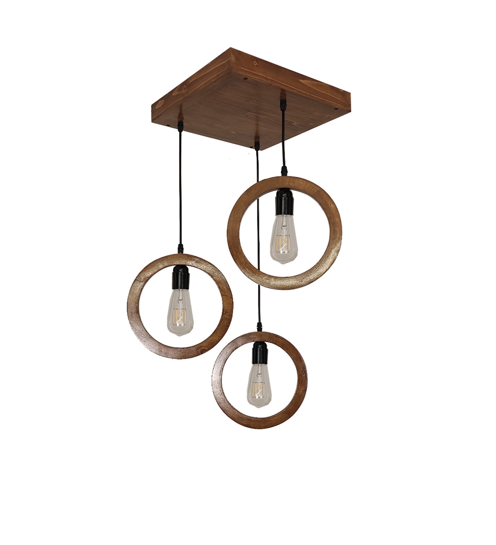 Halo Brown Cluster Hanging Lamp (BULB NOT INCLUDED)