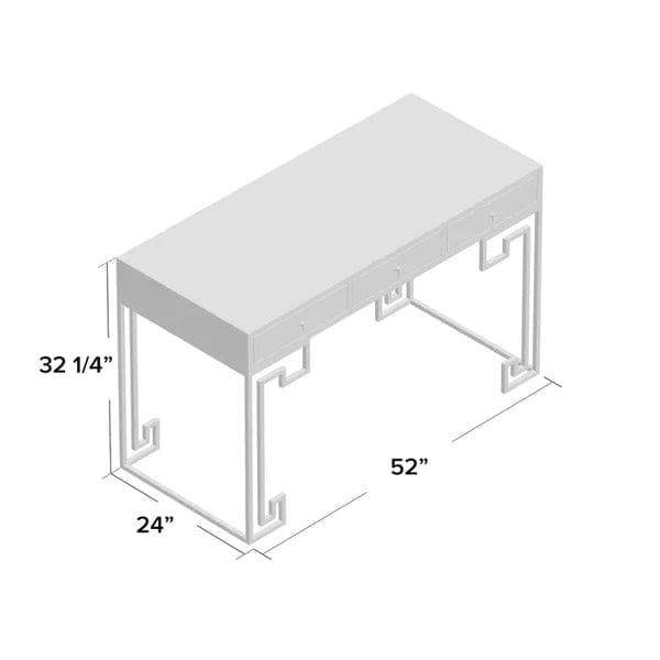 Lauri Desk dressing table design with storage with stool - Ouch Cart 