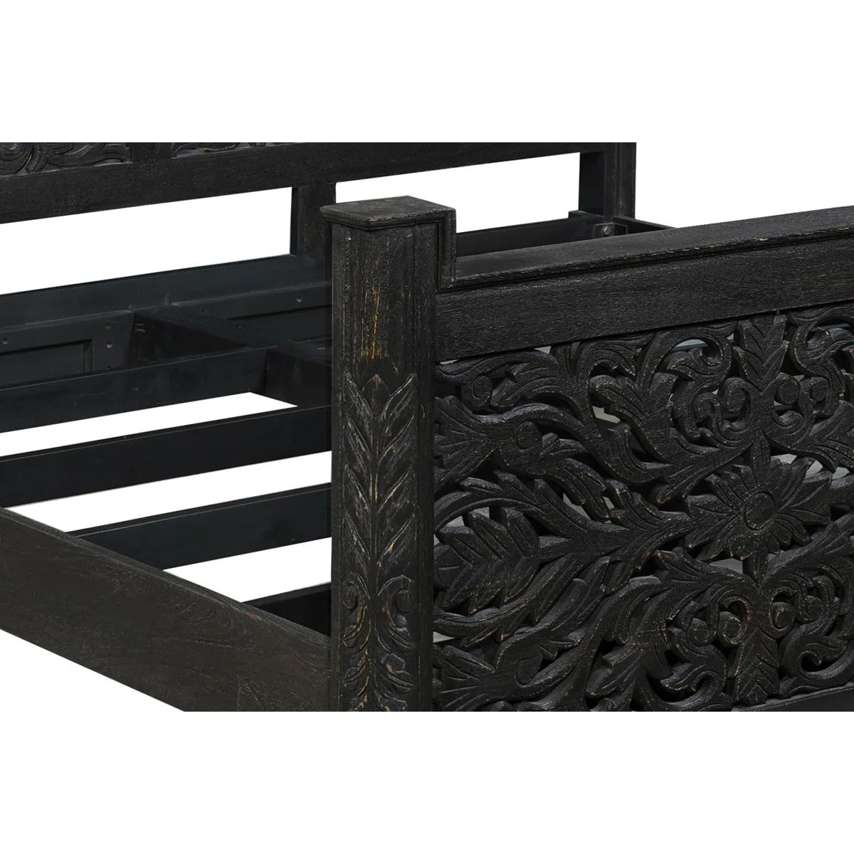 Harleen Solid Wood Standard Bed