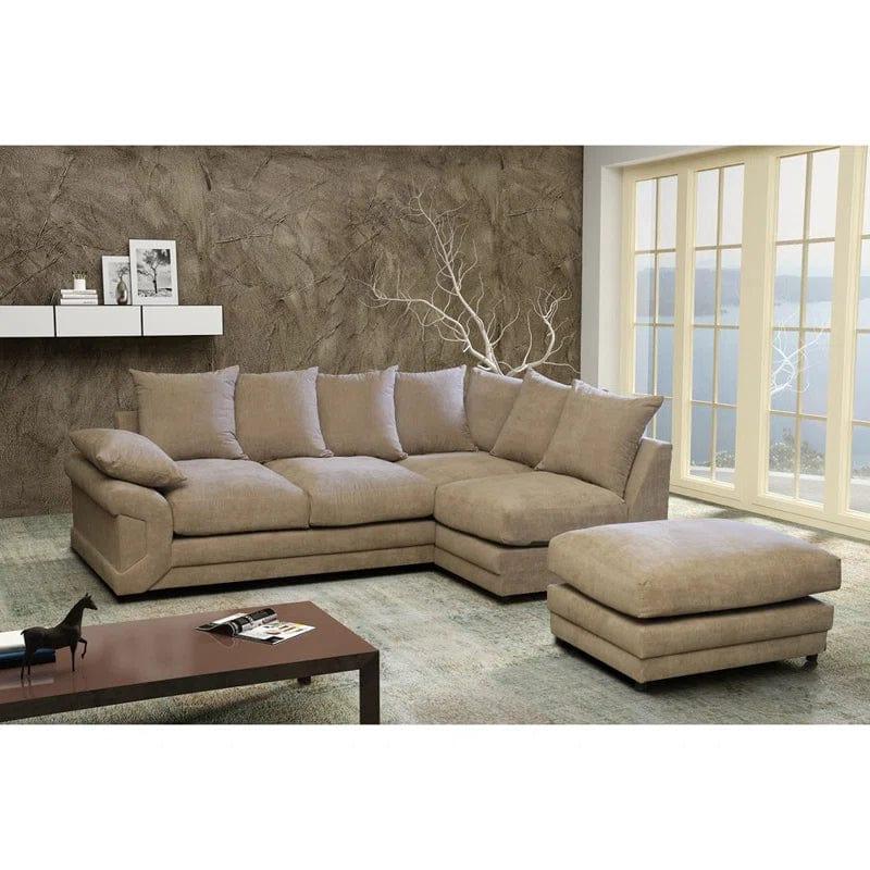 Harmander 3 - Piece Corner Sofa Chaise - Ouch Cart 