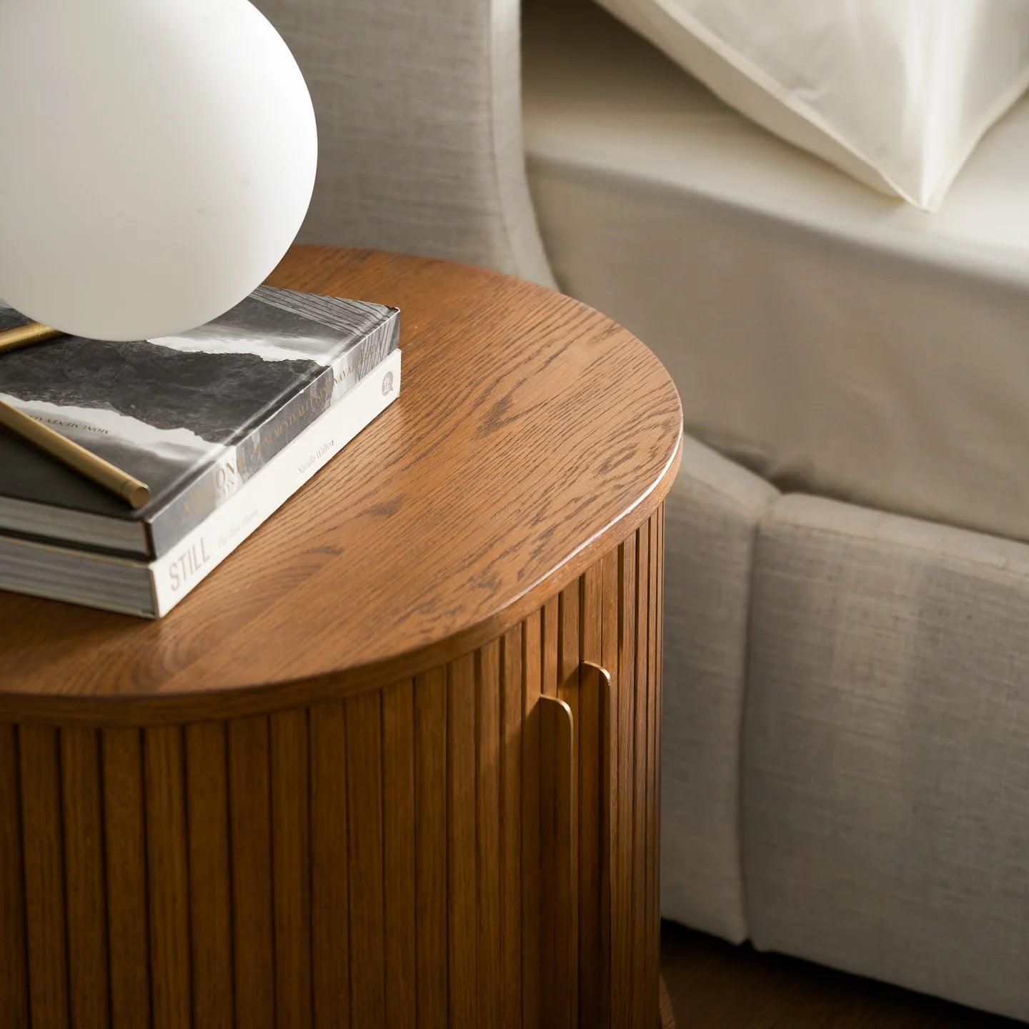 Engineered Wood Harper Side Table - Ouch Cart 