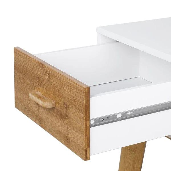 Silvia Study Table with Storage - Ouch Cart 
