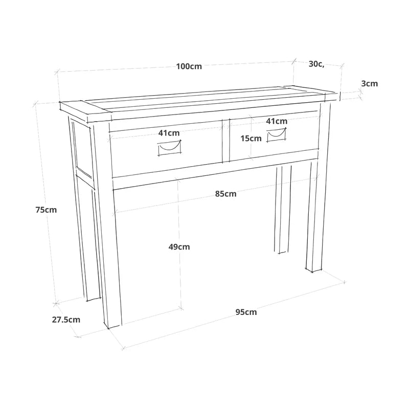 Javiera Console Table