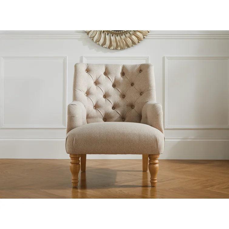 Hegland 73Cm Wide Tufted Polyester Blend Armchair - Ouch Cart 