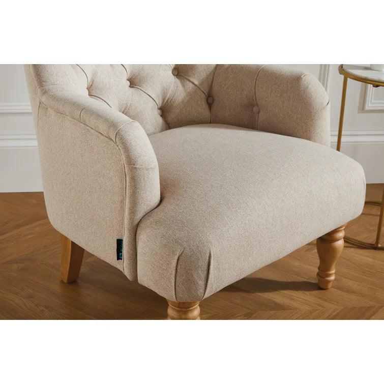 Hegland 73Cm Wide Tufted Polyester Blend Armchair - Ouch Cart 
