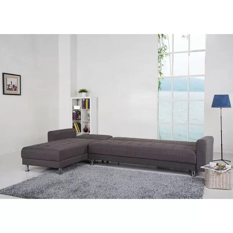 Horatio 2 - Piece Upholstered Corner Sofa Chaise - Ouch Cart 