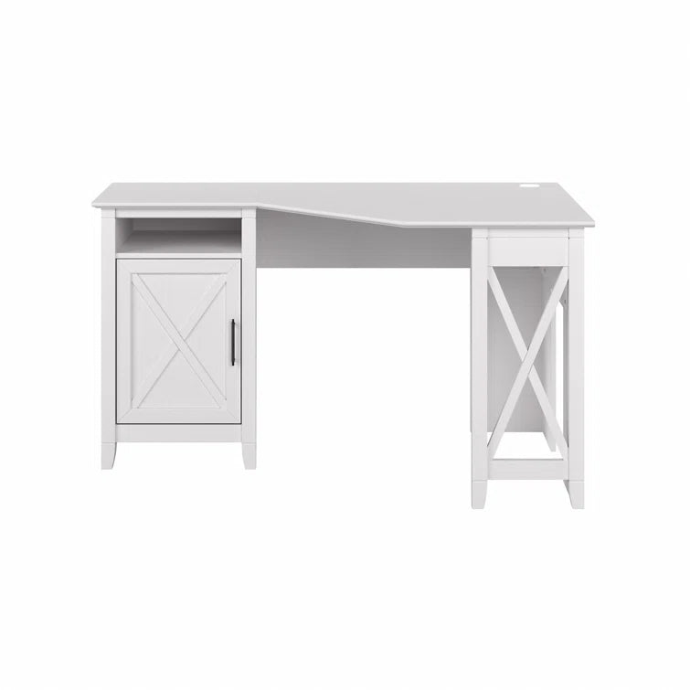 "Spacious 54'' Corner Desk for Optimized Workspace"