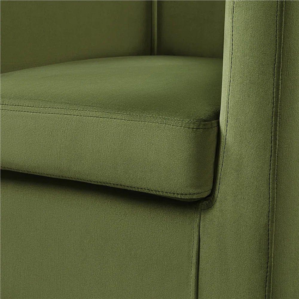 Hucks Upholstered Armchair - Ouch Cart 