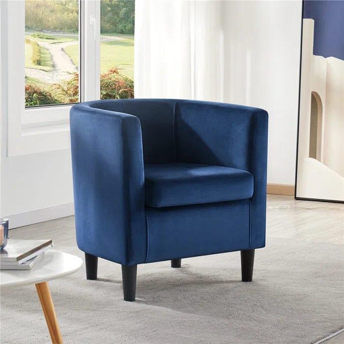 Hucks Upholstered Armchair - Ouch Cart 