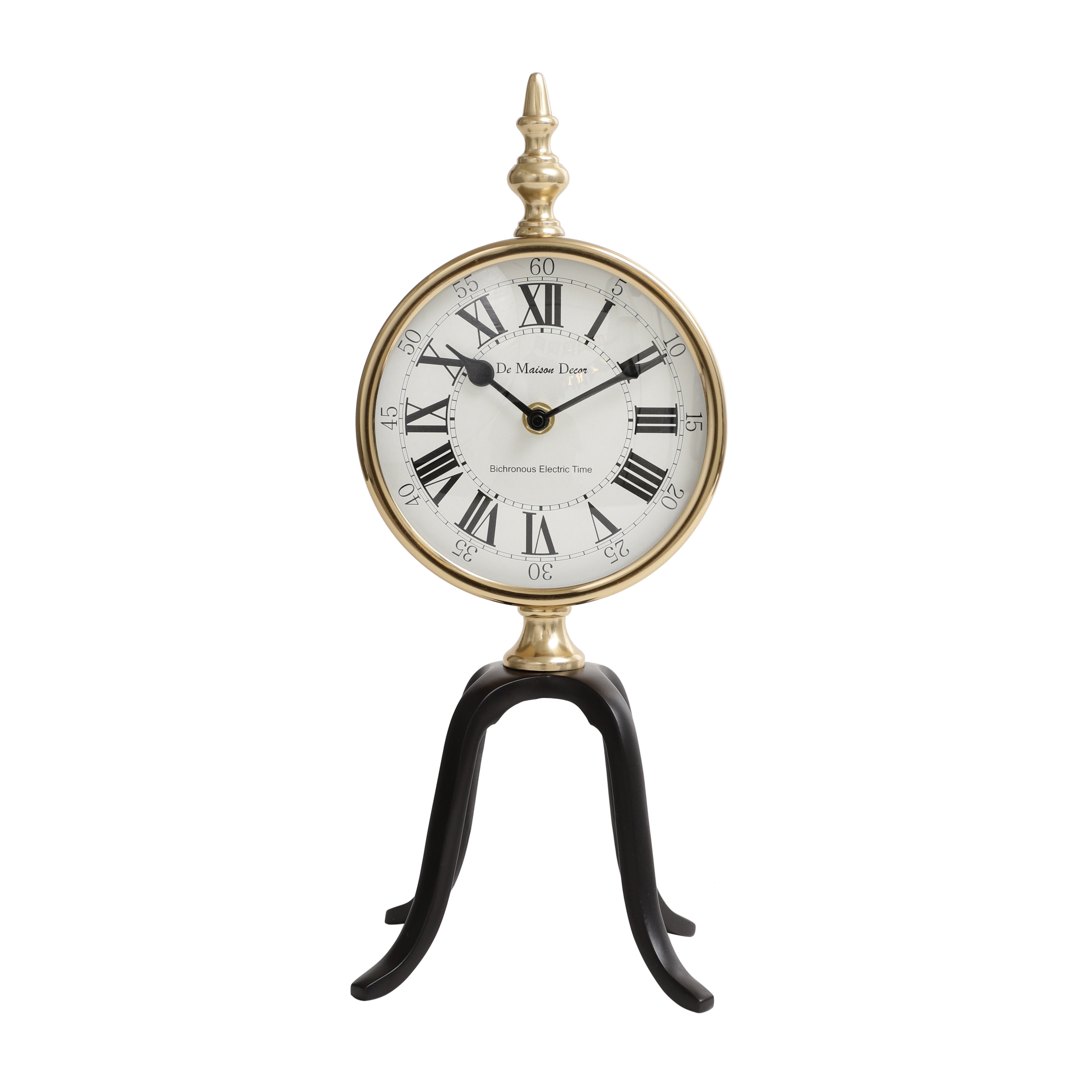 Quad Stand clock in Black