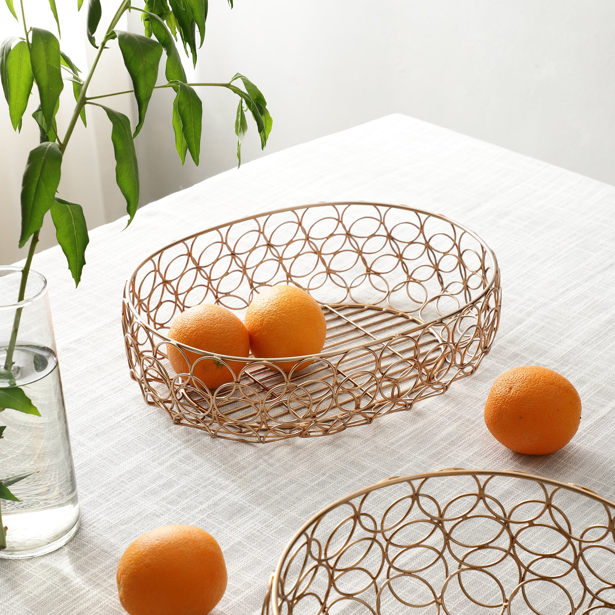 Meza Basket Copper Finish - OUCHCART