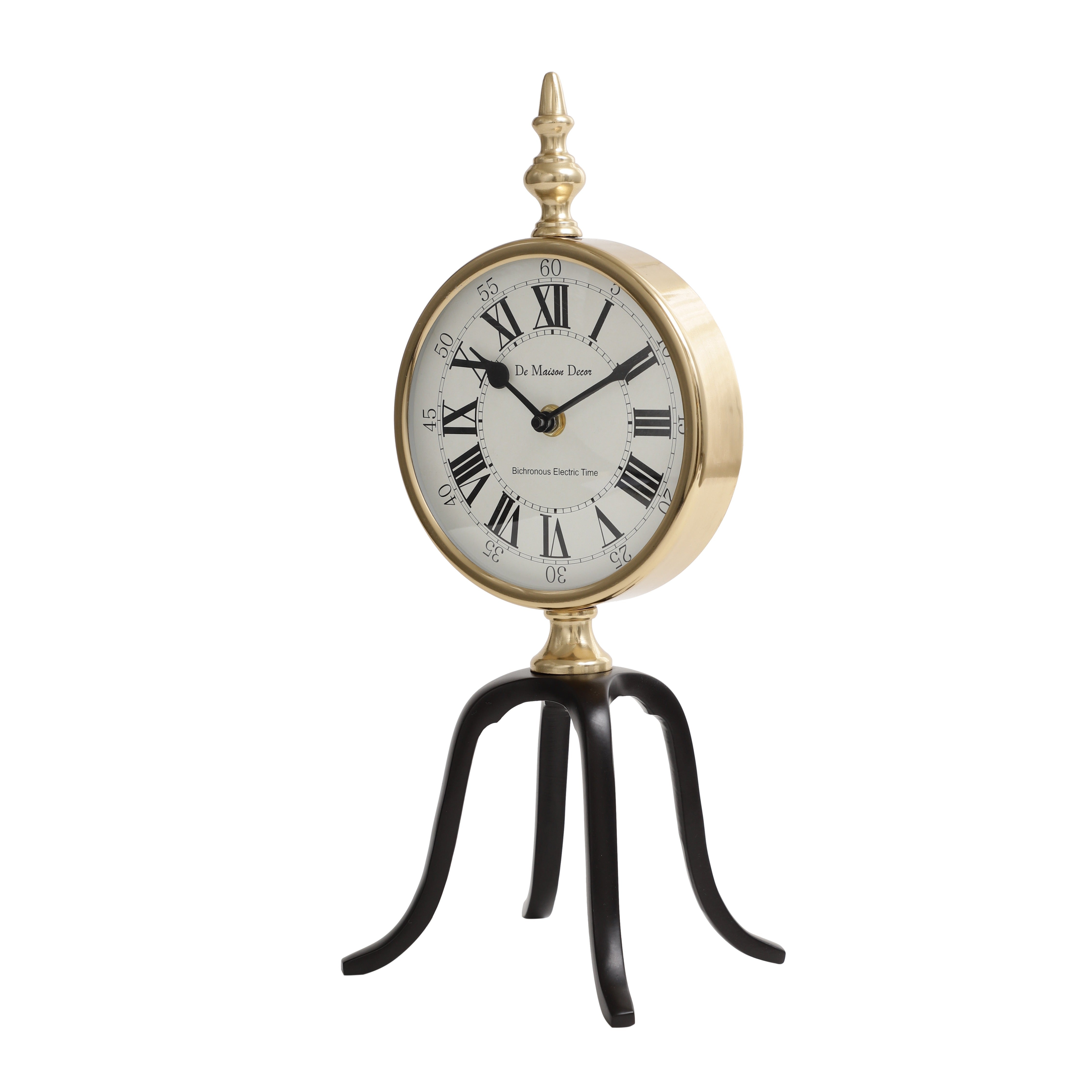 Quad Stand clock in Black