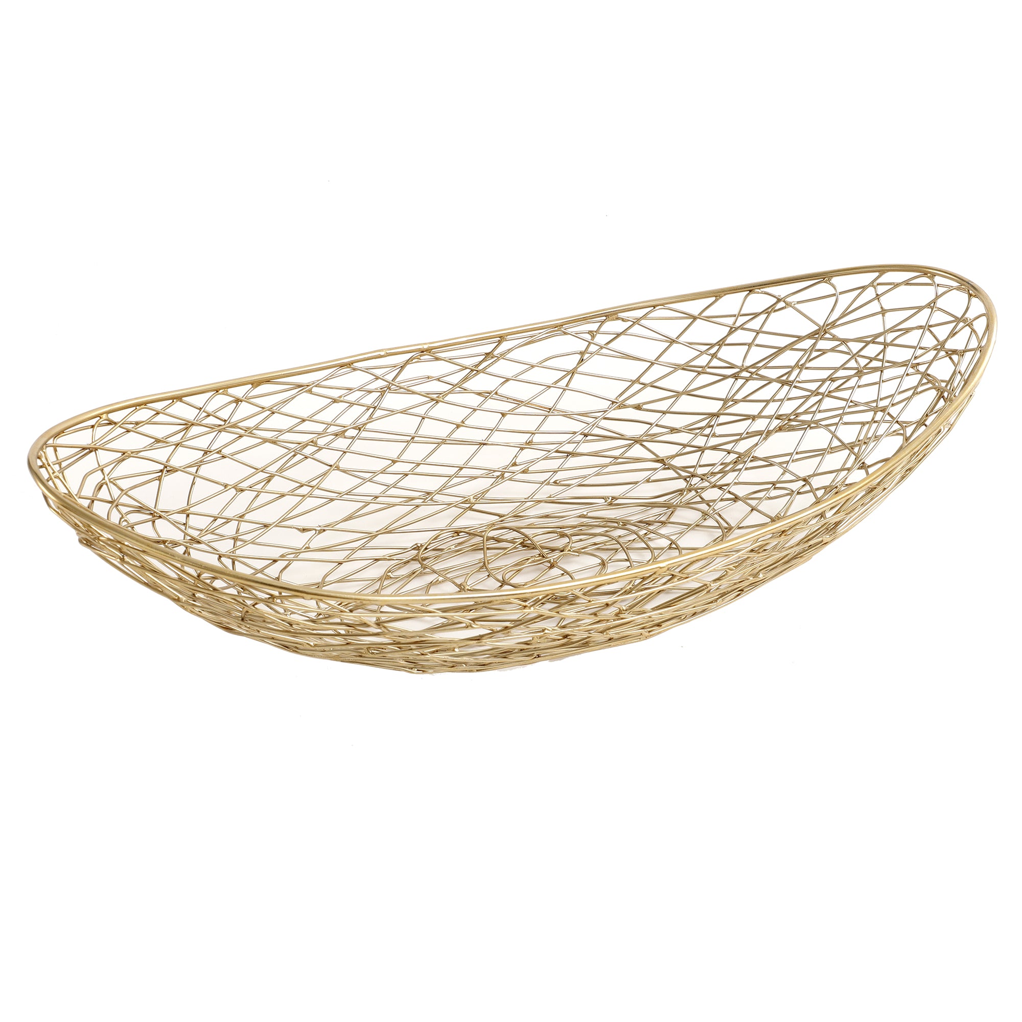 Vivian Basket small size in gold