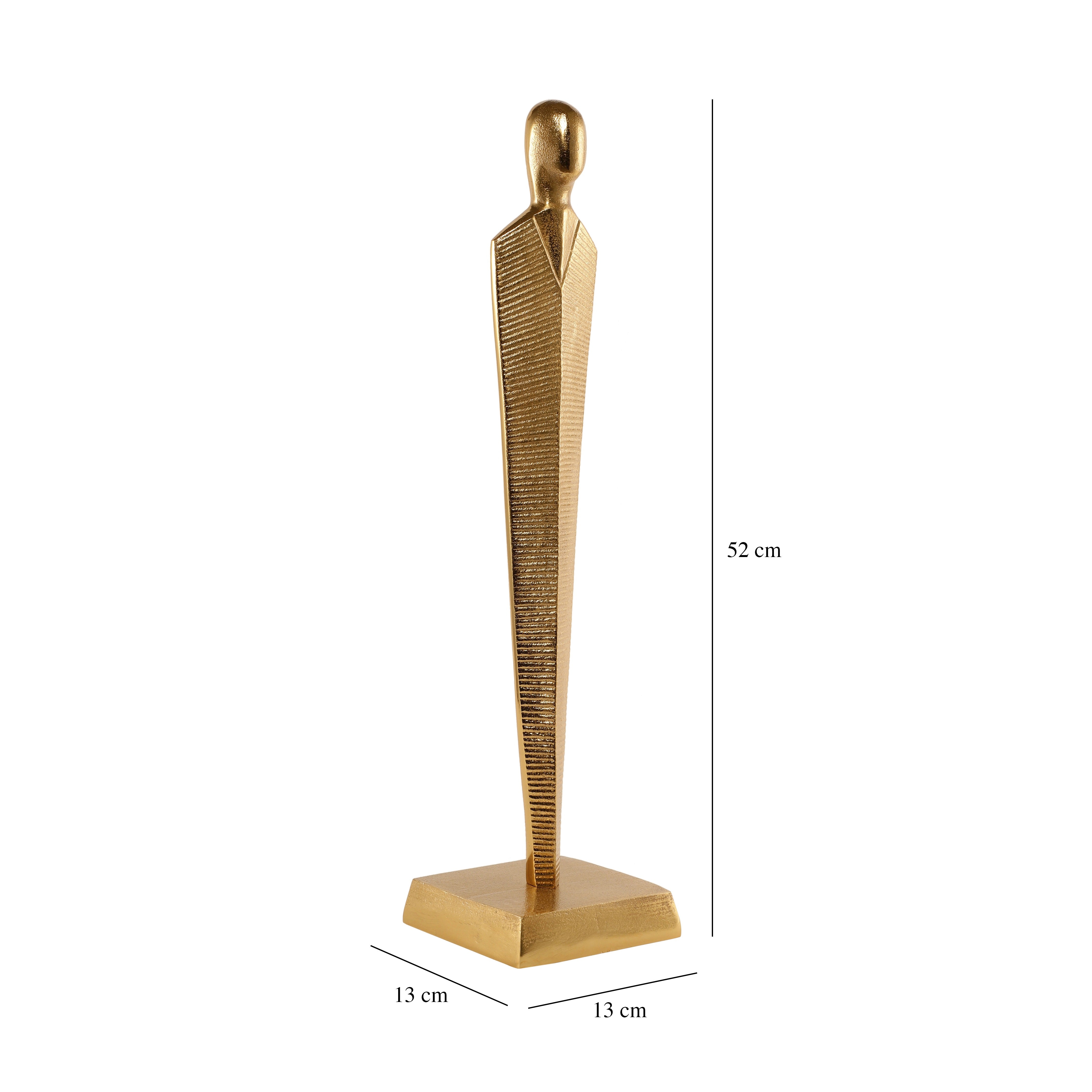 Pedestal Figurine Gold